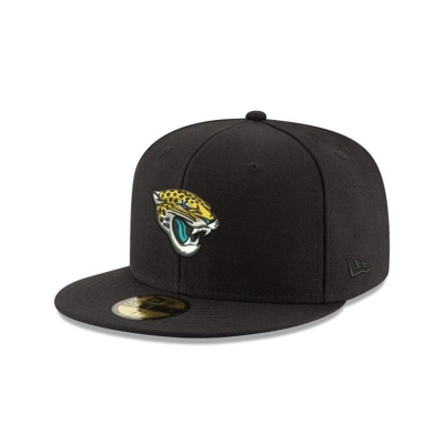 Jacksonville Jaguars Gorra | New Era NFL 59fifty Fitted Cap Mexico - Negros